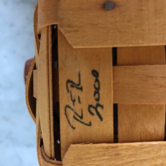 LONGABERGER 2000 Sales Award Basket Set RARE - Picture 13 of 17